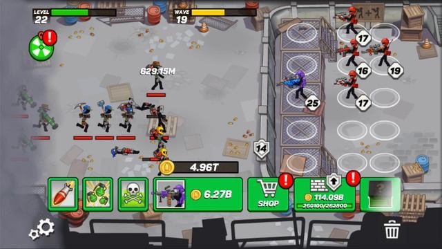 STICKMAN DEFENDERS STICK WAR - Walkthrough Gameplay Part 4 (iOS Android) смотреть онлайн