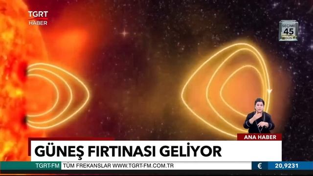 Güneş Fırtınası Tüm Dünyayı Vuracak, Elektrik Kesintileri Yaşanacak - Tuna Öztunç İle TGRT Ana Habe смотреть онлайн