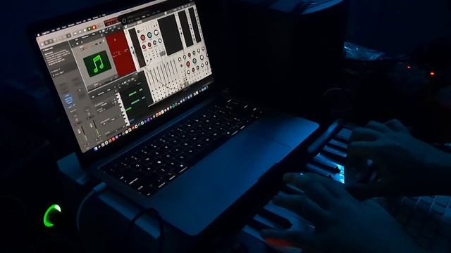 Ambient Jam || miRack + LABS Soft Piano + Velvet Machine + Sphere || "Breathing Cells" смотреть онлайн