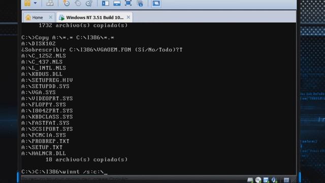 Como Instalar Windows NT 3.51 Workstation Build 1057 RTM En VMware смотреть онлайн