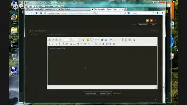 Tanki Forum How To's: how to put a link of a members profile on a post смотреть онлайн