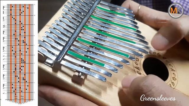 Greensleeves (Kalimba Cover )