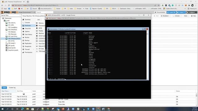 Install virt-io network card drivers for Windows 2022 core смотреть онлайн