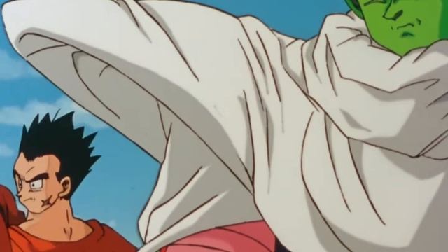 Vegeta Saves Goku From 19 (No Music) смотреть онлайн