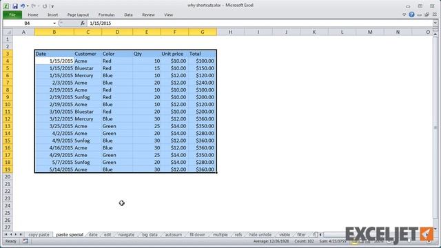 30+ Popular Excel shortcuts смотреть онлайн
