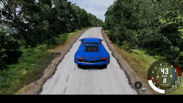 Lamborghini Gallardo Forest Drive смотреть онлайн