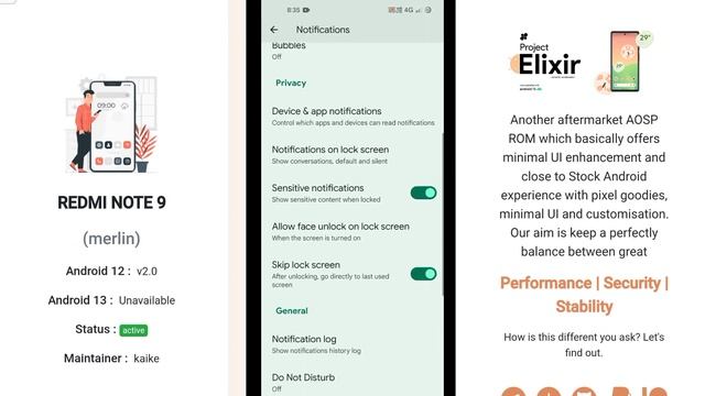 #android 13 available devices project elixir #custom rom #review and #features смотреть онлайн