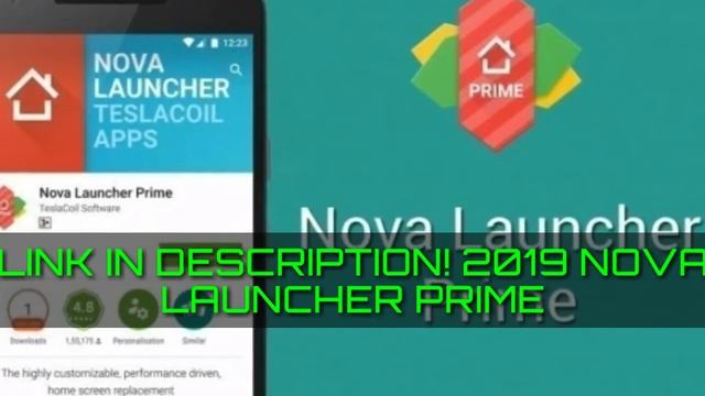 NOVA LAUNCHER PRIME APK 2019! DOWNLOAD MEDIAFIRE смотреть онлайн