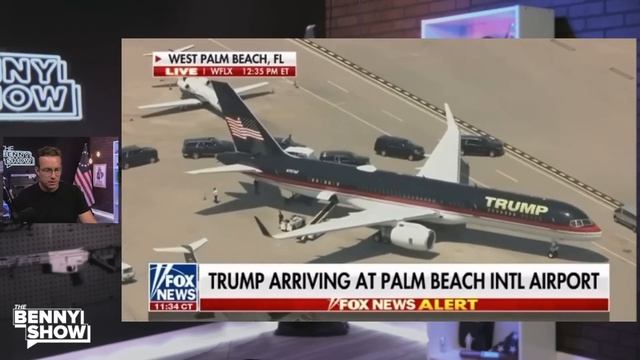 This Is What Donald Trump Saw Out His Motorcade Window Leaving Florida Seconds Ago | WOW! смотреть онлайн