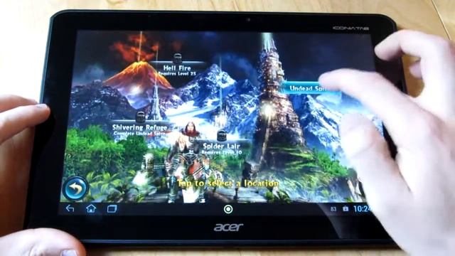 Acer Iconia A700 mit Android 4.1 im Spiele und Gaming Test смотреть онлайн