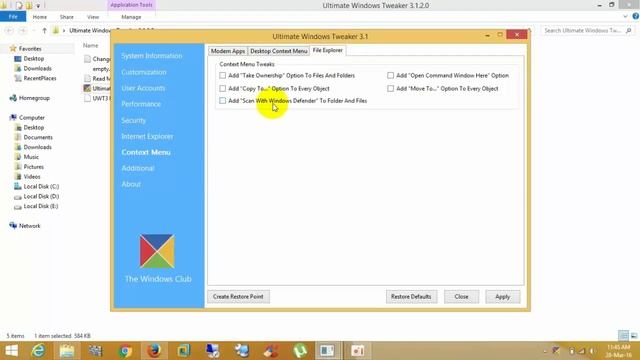 How To Add Scan With Windows Defender To Context Menu In Windows 8.1 смотреть онлайн