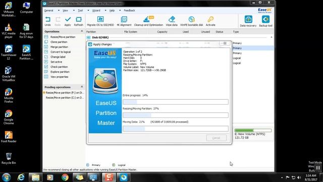 Resize/Move your partition with easeus partition master смотреть онлайн