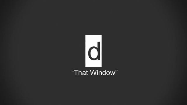 Davstr3k That Window (Audio Track) смотреть онлайн