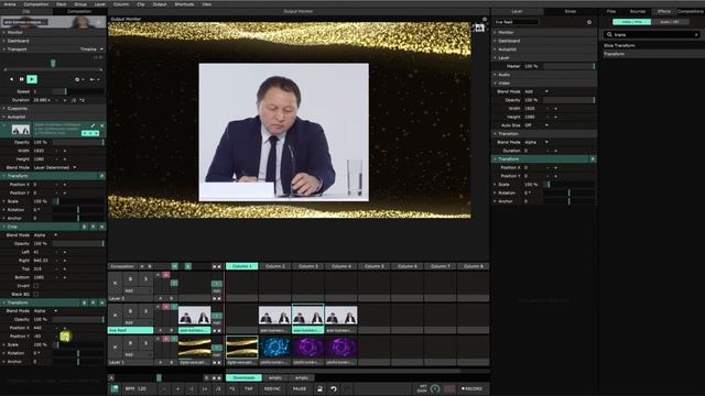 Resolume Tutorials - simple multicam setup in single live feed смотреть онлайн