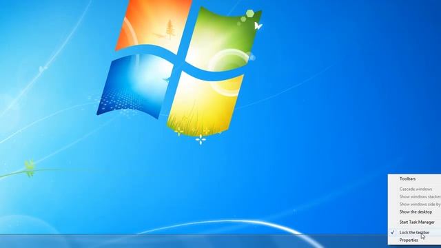 Enabling Quick Launch In Windows 7 смотреть онлайн