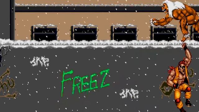 Two Crude Dudes Sega Genesis 2 player Netplay 60fps смотреть онлайн