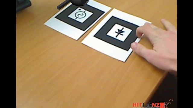 AR Fiducial Scene built using BuildAR смотреть онлайн