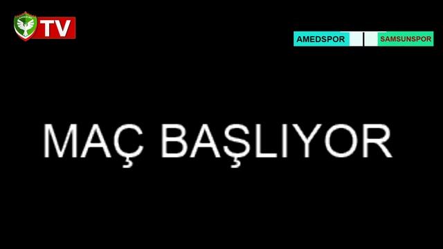 Amedspor - Samsunspor (HD Canlı Yayın) смотреть онлайн