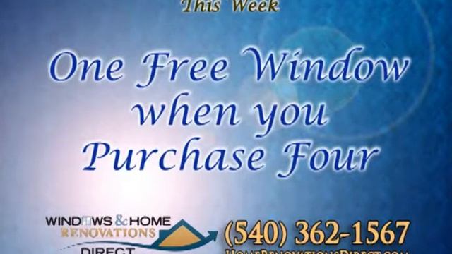 Windows and Home Renovations Direct Commercial.wmv смотреть онлайн