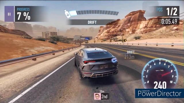 PR845 Lamborghini urus | speedster division | UGR - sandstorm showdown | NFSNL | Tier A to S смотреть онлайн