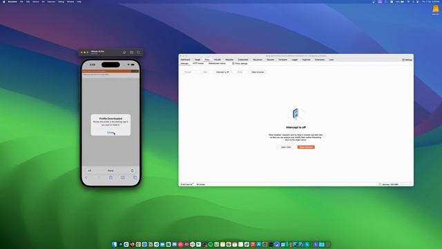 Xcode IOS Simulator + Burpsuite On MacOS