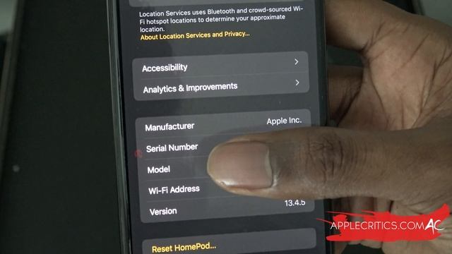 Homepod 13.4.5 Update смотреть онлайн