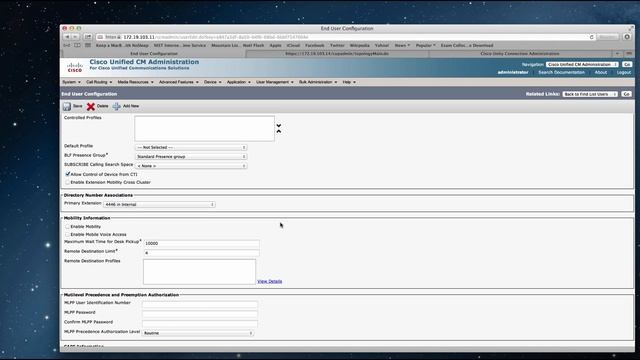 CUCM 9.x Jabber CSF Device video tutorial (please subscribe) смотреть онлайн