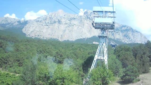 ascent to Ai-Petri cable car смотреть онлайн