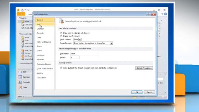 Microsoft® Outlook 2010: How to configure the desktop alerts on Windows® 7 смотреть онлайн