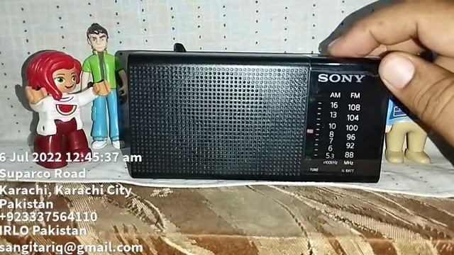 Sony ICF P36 AM FM Radio ❤️New Entry in My Collection 😍 смотреть онлайн