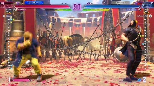 【スト6】XIAOHAIIII ( ケン/KEN ) vs DingChunQiu ( JP ) STREET FIGHTER 6【Key display on】【4K】 смотреть онлайн