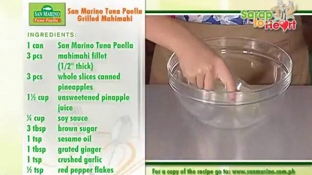 Sarap to Heart - JC Tiuseco Part 1: San Marino Tuna Paella Grilled Mahimahi смотреть онлайн