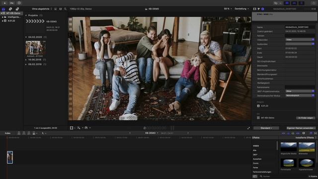 Final Cut Pro X - Ken Burns Effekt Tutorial (Deutsch) - Einführung für Anfänger смотреть онлайн