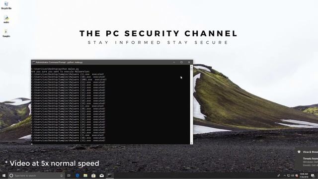 Windows Defender Test | Windows 10 vs Malware смотреть онлайн