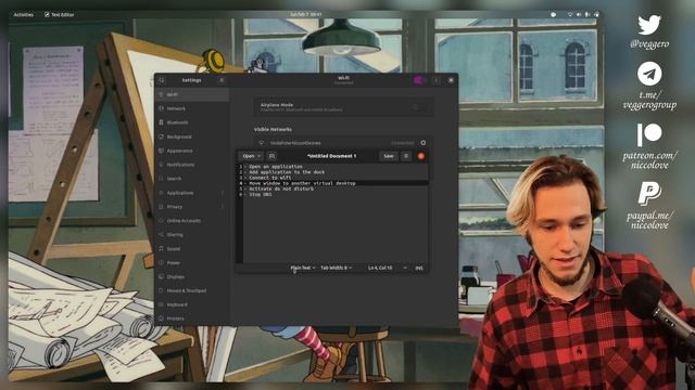 CHALLENGE: GNOME Only Using Keyboard! смотреть онлайн