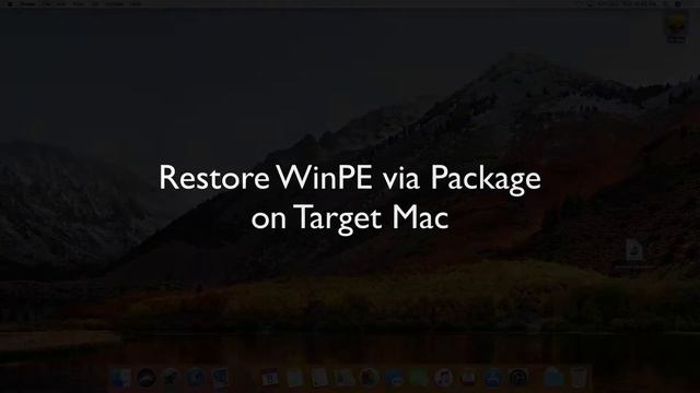 Boot Camp Deployment with Winclone 8 or later, WinPE, and MDT смотреть онлайн