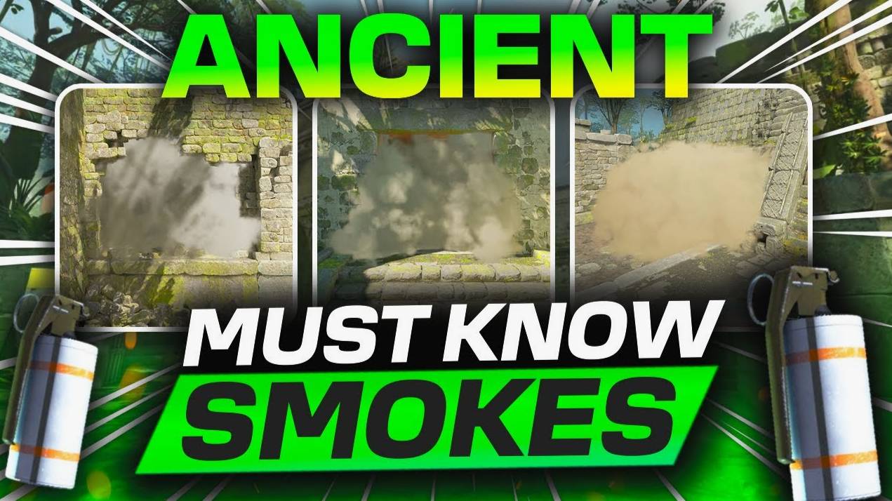 гайд в cs2 гранаты на ancient смотреть онлайн