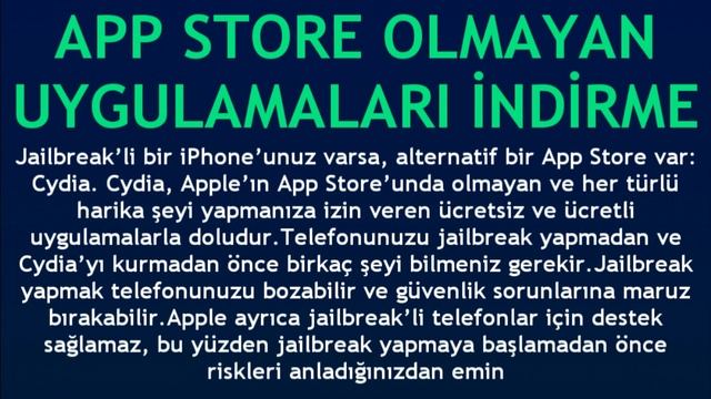 App Store Olmayan Uygulamaları İndirme смотреть онлайн