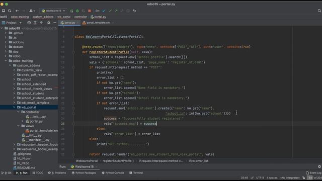 How to add server side validation in Odoo | Frontend Development смотреть онлайн