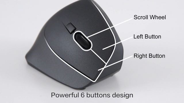 SANWA Vertical Ergonomic Mouse, DPI Adjustable, 6 Buttons, Windows/Mac - Wired/Wireless/BT Version смотреть онлайн