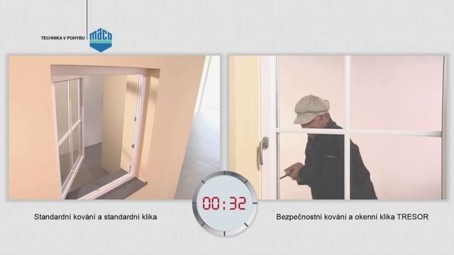riziko vloupání u běžného okna | bezpečnostní okenní kování MACO смотреть онлайн