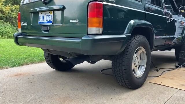 2000 Jeep Cherokee XJ 4.0L Black Widow смотреть онлайн