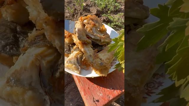 Камбала жареная