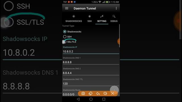 Daemon Tunnel 4.0 SSL/TSL setting using Globe swtich смотреть онлайн