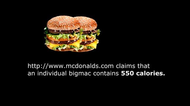 How Many Calories In A Bigmac смотреть онлайн