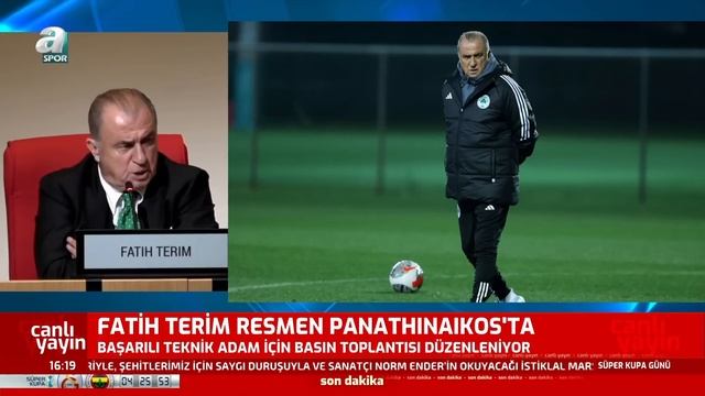 Panathinaikos'ta Fatih Terim'den Transfer Sözleri! / A Spor / Süper Kupa Günü / 29.12.2023 смотреть онлайн