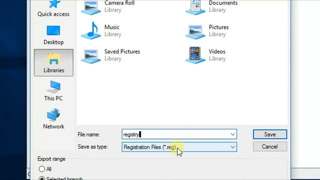 Backup registry in Windows 10,8.1,8 & 7[How to] смотреть онлайн