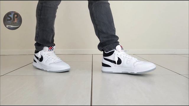 Nike Mac Attack (White/Black/White) On-Feet смотреть онлайн