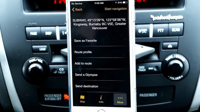 iPhone 6 Plus - Navigon GPS App for the Apple Smartphones смотреть онлайн