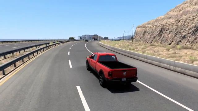 Los Angeles To San Francisco. RAM 3500 Pickup Truck. ATS 1.47. MOD GAMEPLAY смотреть онлайн